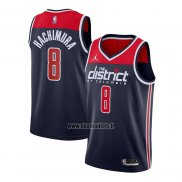 Maillot Washington Wizards Rui Hachimura No 8 Statement 2020-21 Bleu