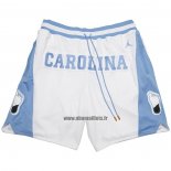 Short NCAA North Carolina Tar Heels Blanc