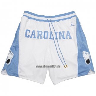 Short NCAA North Carolina Tar Heels Blanc