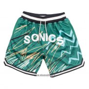 Short Seattle Supersonics Just Don Vert