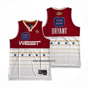 Maillot All Star 2006 Kobe Bryant NO 8 Rouge Blanc