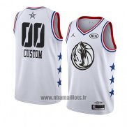 Maillot All Star 2019 Dallas Mavericks Personnalise Blanc