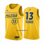 Maillot All Star 2021 Los Angeles Clippers Paul George No 13 Or