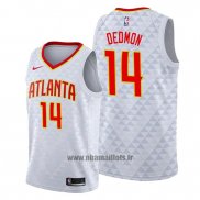 Maillot Atlanta Hawks Dewayne Dedmon No 14 Association 2019-20 Blanc