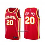 Maillot Atlanta Hawks John Collins No 20 Icon 2020-21 Rouge