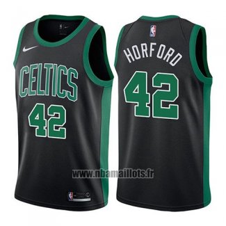 Maillot Boston Celtics Al Horford No 42 Mindset 2017-18 Noir