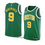 Maillot Boston Celtics Bradley Wanamaker No 8 Earned 2018-19 Vert