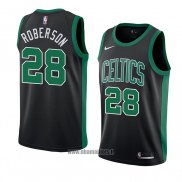 Maillot Boston Celtics Jeff Roberson No 28 Statement 2018 Noir