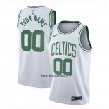 Maillot Boston Celtics Personnalise Association 2020-21 Blanc