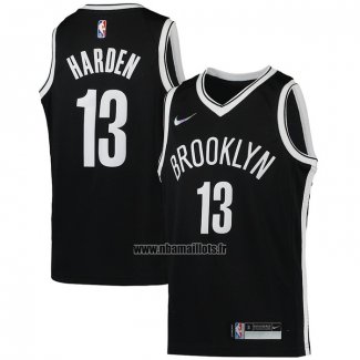 Maillot Brooklyn Nets James Harden NO 13 Icon Noir