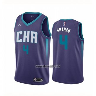 Maillot Charlotte Hornets Devonte Graham No 4 Statement Edition Volet