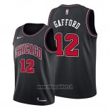 Maillot Chicago Bulls Daniel Gafford No 12 Statement Noir