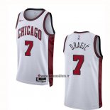 Maillot Chicago Bulls Goran Dragic NO 7 Ville 2022-23 Blanc