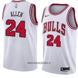 Maillot Chicago Bulls Tony Allen No 24 Association 2018 Blanc