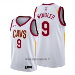 Maillot Cleveland Cavaliers Dylan Windler No 9 Association 2019-20 Blanc