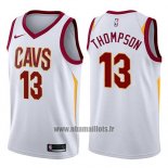 Maillot Cleveland Cavaliers Tristan Thompson No 13 Swingman Association 2017-18 Blanc