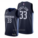 Maillot Dallas Mavericks Willie Cauley-stein No 33 Statement 2020 Bleu