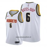 Maillot Denver Nuggets Keita Bates-diop No 6 Association 2019-20 Blanc