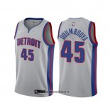 Maillot Detroit Pistons Sekou Doumbouya NO 45 Statement 2019-20 Gris