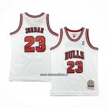 Maillot Enfant Chicago Bulls Michael Jordan NO 23 Mitchell & Ness 1997-98 Blanc