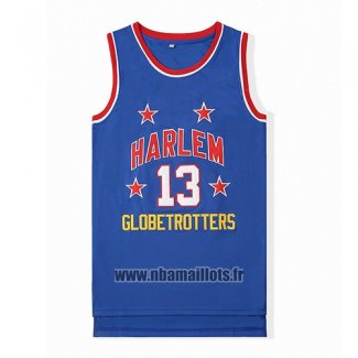 Maillot Film Harlem Chamberlain No 13 Bleu