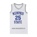 Maillot Film Memphis Hardaway No 25 Blanc