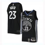 Maillot Golden State Warriors Draymond Green No 23 Ville 2019-20 Noir