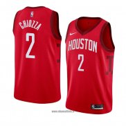 Maillot Houston Rockets Chris Chiozza No 2 Earned 2018-19 Rouge
