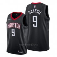 Maillot Houston Rockets Demarre Carroll No 9 Statement 2019-20 Noir