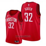 Maillot Houston Rockets Jeff Green No 32 Earned 2019-20 Rouge