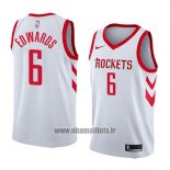 Maillot Houston Rockets Vincent Edwards No 6 Association 2018 Blanc