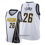 Maillot Indiana Pacers Jeremy Lamb No 26 Earned Blanc