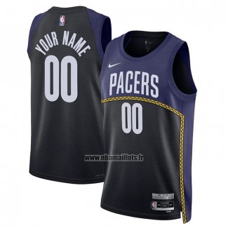 Maillot Indiana Pacers Personnalise Ville 2022-23 Bleu