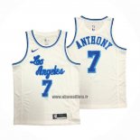 Maillot Los Angeles Lakers Carmelo Anthony NO 7 Classic 2019-20 Blanc