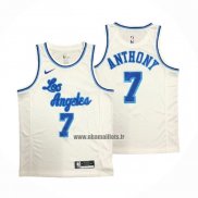 Maillot Los Angeles Lakers Carmelo Anthony NO 7 Classic 2019-20 Blanc