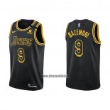 Maillot Los Angeles Lakers Kent Bazemore NO 9 Mamba 2021-22 Noir