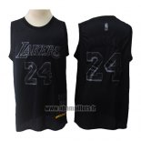 Maillot Los Angeles Lakers Kobe Bryant No 24 MVP Noir