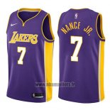 Maillot Los Angeles Lakers Larry Nance Jr. No 7 Statement 2017-18 Volet