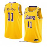 Maillot Los Angeles Lakers Michael Beasley No 11 Icon 2018-19 Jaune