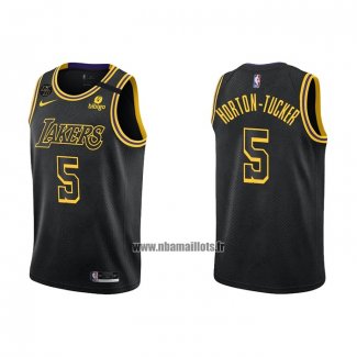 Maillot Los Angeles Lakers Talen Horton-tucker NO 5 Mamba 2021-22 Noir