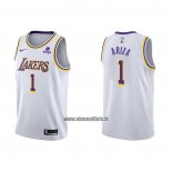 Maillot Los Angeles Lakers Trevor Ariza NO 1 Association 2021-22 Blanc