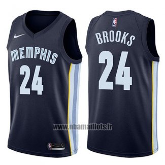 Maillot Memphis Grizzlies Dillon Brooks No 24 Icon 2017-18 Bleu