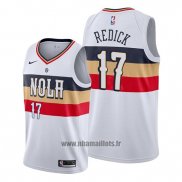 Maillot New Orleans Pelicans J.j. Redick No 17 Earned Blanc