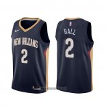 Maillot New Orleans Pelicans Lonzo Ball NO 2 Icon Bleu
