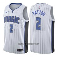 Maillot Orlando Magic Elfrid Payton No 2 Association 2017-18 Blanc