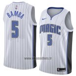 Maillot Orlando Magic Mohamed Bamba No 5 Association 2018 Blanc