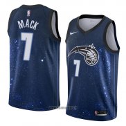 Maillot Orlando Magic Shelvin Mack No 7 Ville 2018 Bleu