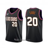 Maillot Phoenix Suns Dario Saric NO 20 Ville 2019-20 Noir