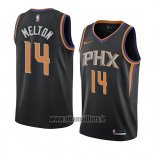 Maillot Phoenix Suns De'anthony Melton No 14 Statement 2018 Noir