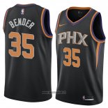 Maillot Phoenix Suns Dragan Bender No 35 Statement 2018 Noir